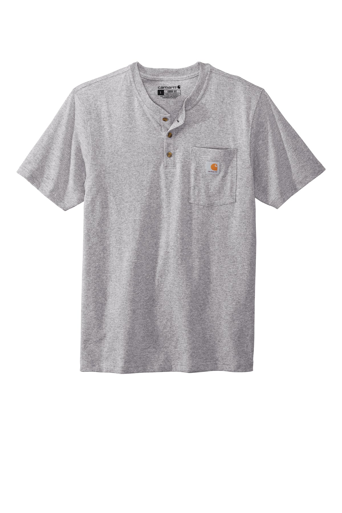 Carhartt® Short Sleeve Henley T-Shirt CTK84