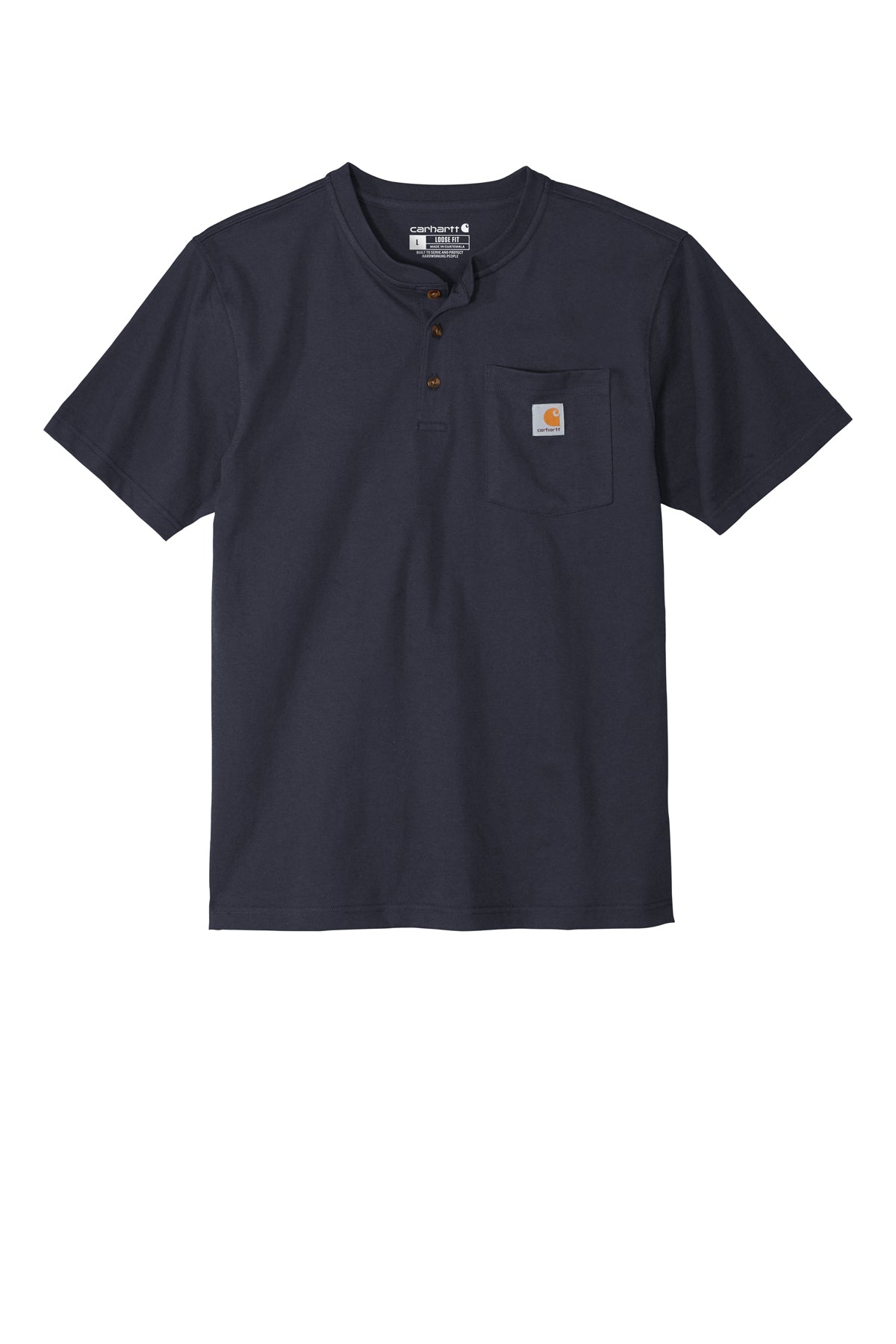 Carhartt® Short Sleeve Henley T-Shirt CTK84