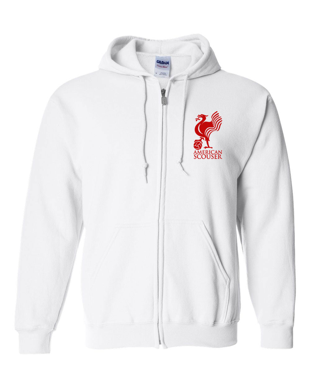 AmericanScouser.com  Full Zip Hoodie