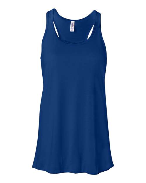 BELLA + CANVAS - Women's Flowy Racerback Tank - 8800 Royal