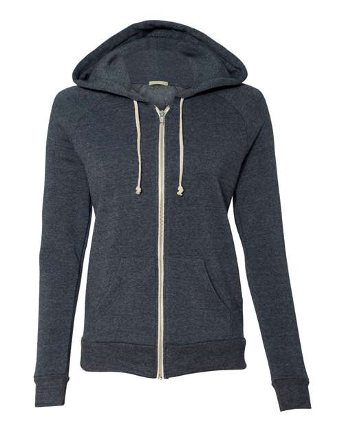 Alternative - Women’s Adrian Eco-Fleece Full-Zip Hoodie - 9573 Eco Navy