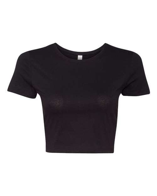 BELLA + CANVAS - Women’s Crop Tee - 6681 Black