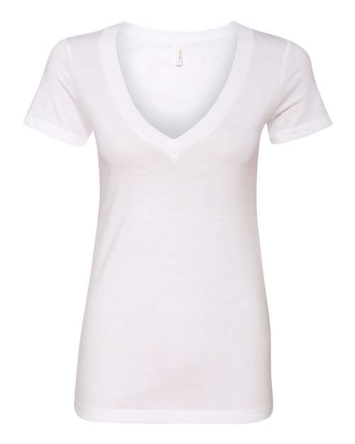 Next Level - Women’s CVC Deep V-Neck T-Shirt - 6640