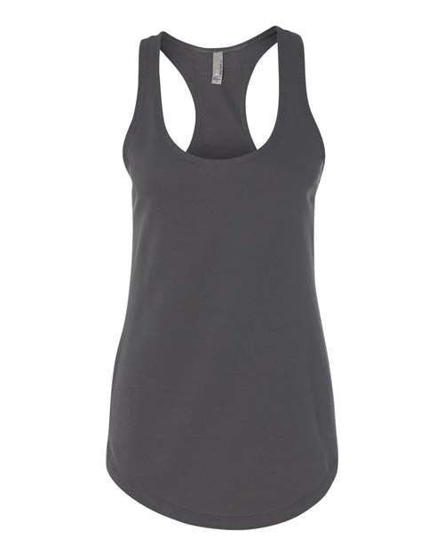 Next Level - Women’s Lightweight French Terry Racerback Tank - 6933 Dark Gray