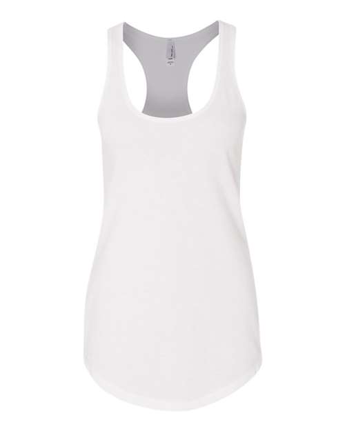 Next Level - Women’s Lightweight French Terry Racerback Tank - 6933 White