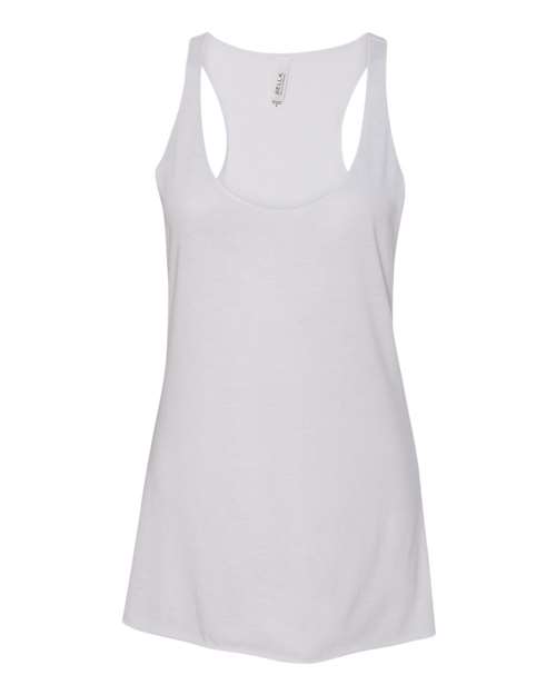 BELLA + CANVAS - Women's Triblend Racerback Tank - 8430 White