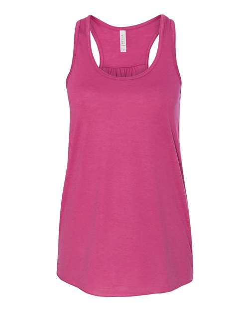 BELLA + CANVAS - Women's Flowy Racerback Tank - 8800 Berry