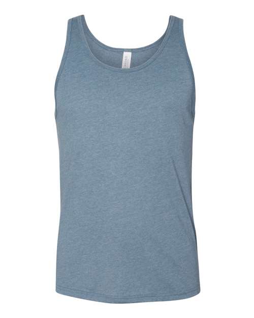 BELLA + CANVAS - Jersey Tank - 3480 Heather Slate