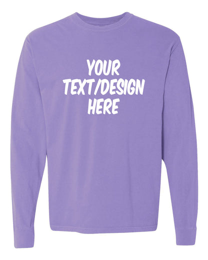 Comfort Colors - Garment-Dyed Heavyweight Long Sleeve T-Shirt - 6014