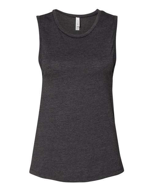 BELLA + CANVAS - Women's Jersey Muscle Tank - 6003 Dark Heather