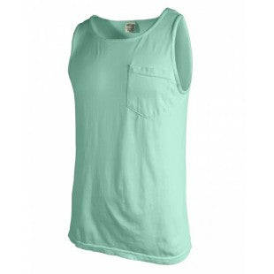 Comfort Colors - Garment-Dyed Heavyweight Pocket Tank Top - 9330 Island Reef L