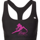 Leap Dance Studio Champion Sports Bra - White or Black