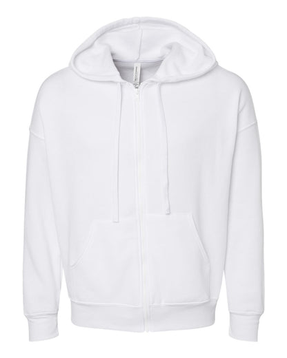 Customized BELLA + CANVAS - Sponge Fleece DTM Full-Zip Hoodie - 3759