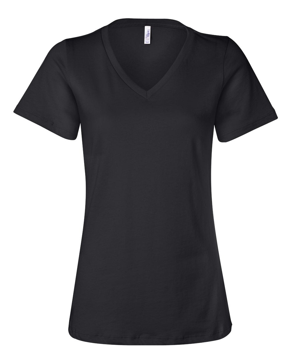 Customized BELLA + CANVAS Women’s Relaxed Jersey V-Neck Tee 6405