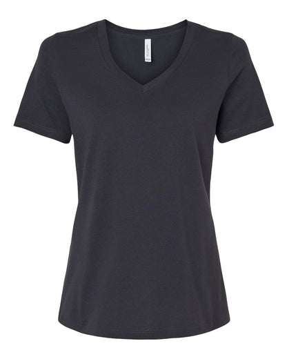 Customized BELLA + CANVAS Women’s Relaxed Jersey V-Neck Tee 6405