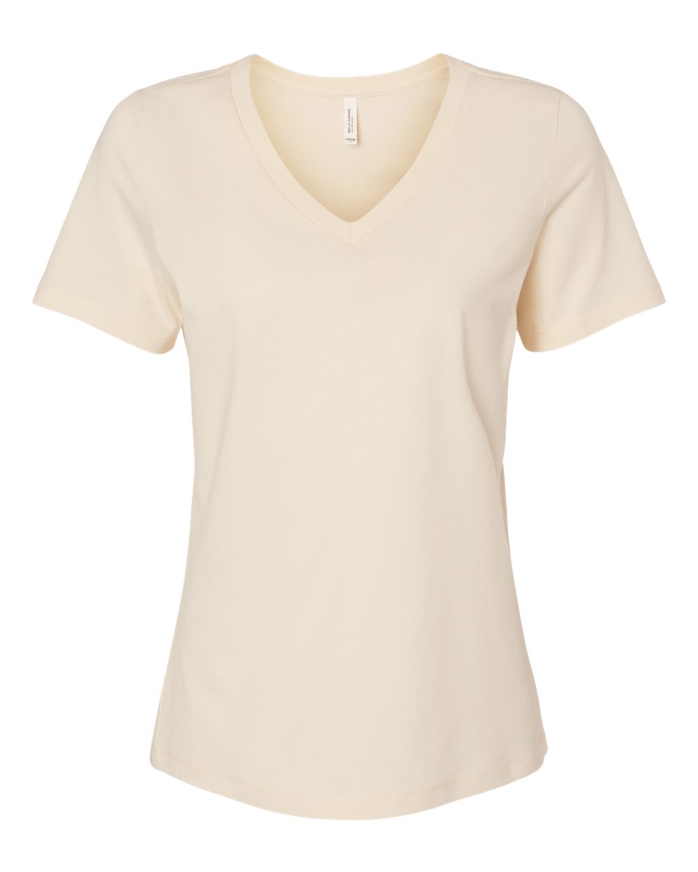 Customized BELLA + CANVAS Women’s Relaxed Jersey V-Neck Tee 6405