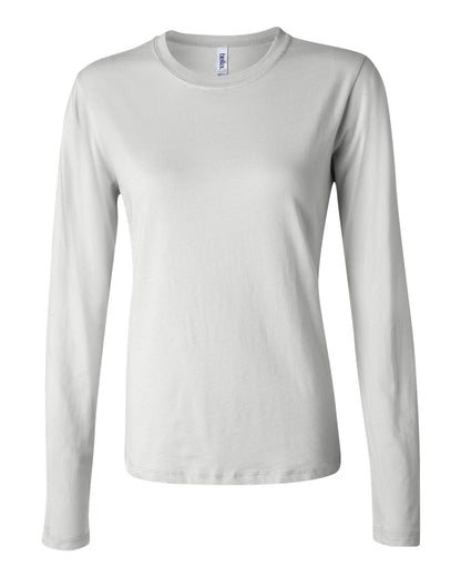 Customized BELLA + CANVAS Women’s Jersey Long Sleeve Tee 6500