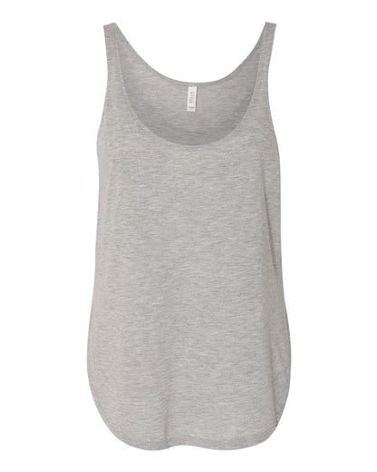 BELLA + CANVAS Women's Flowy Tank with Side Slit 8802 Customized