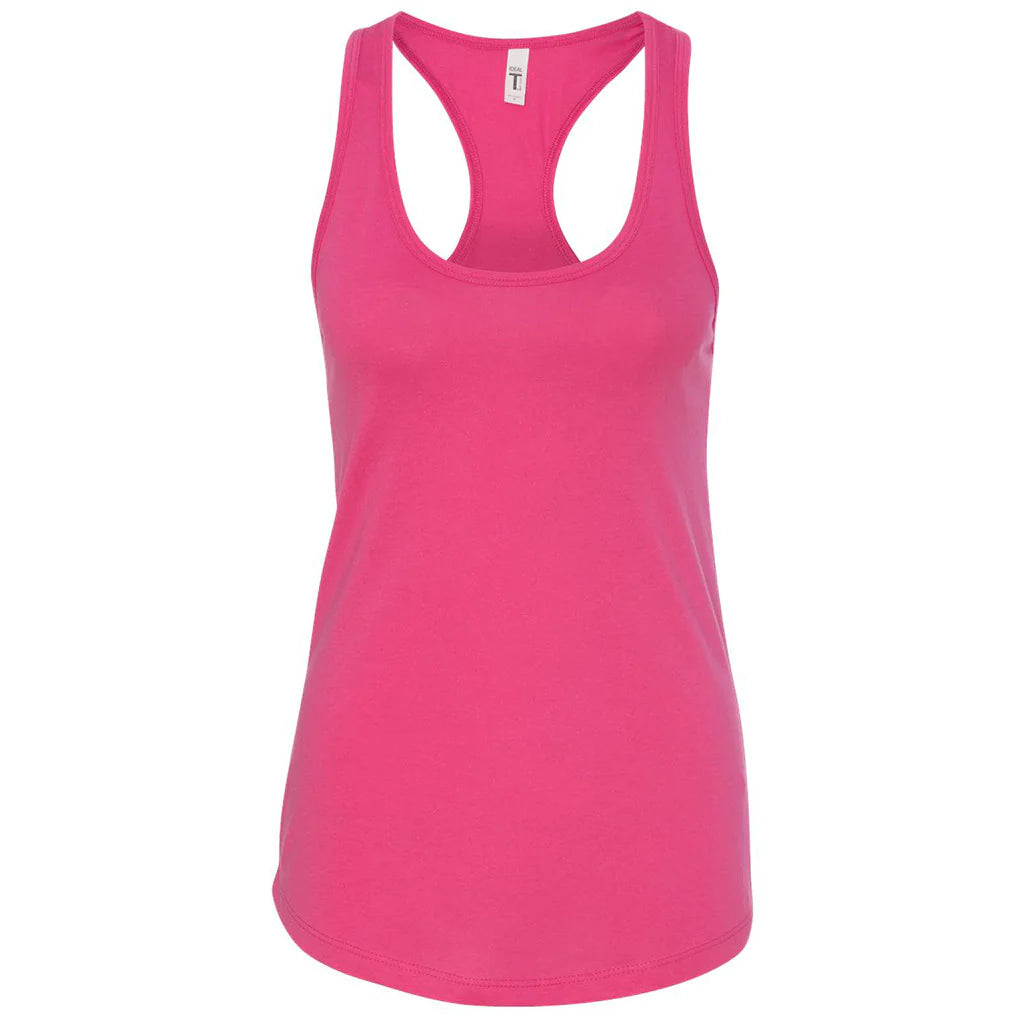 Next Level - Women’s Lightweight French Terry Racerback Tank - 6933 Raspberry