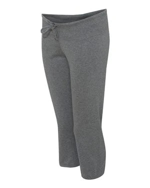 BELLA + CANVAS - WOMEN'S CAPRI SCRUNCH PANTS - 816 Deep Heather