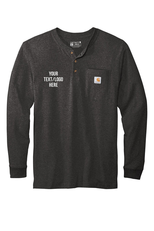 Carhartt® Long Sleeve Henley T-Shirt CTK128