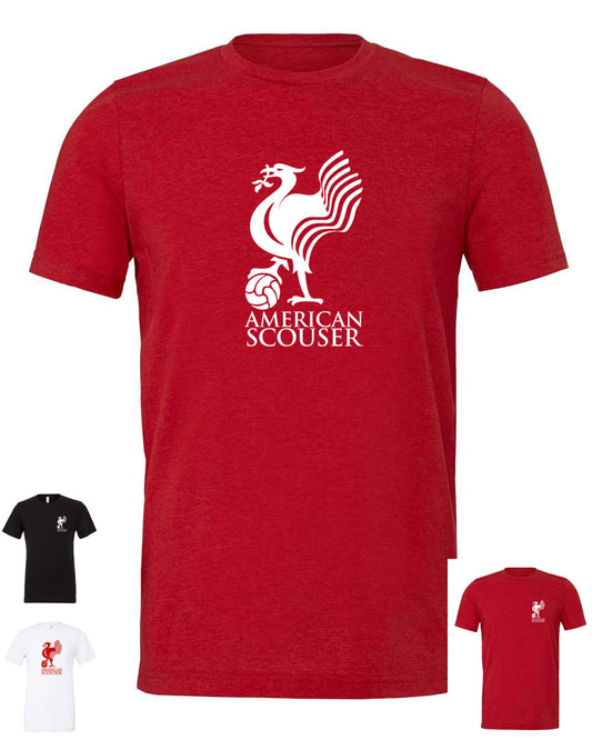 AmericanScouser.com Triblend Short Sleeve Tee