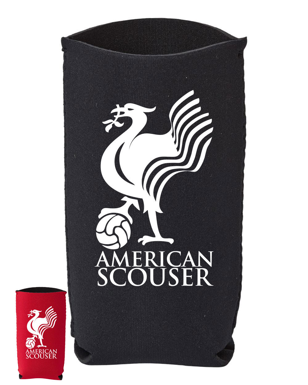 AmericanScouser.com Slim Can and Bottle Coozie