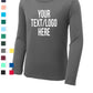 Customized Sport-Tek® Posi UV Tee Long Sleeve Adult and Youth Sizes ST420LS YST420LS