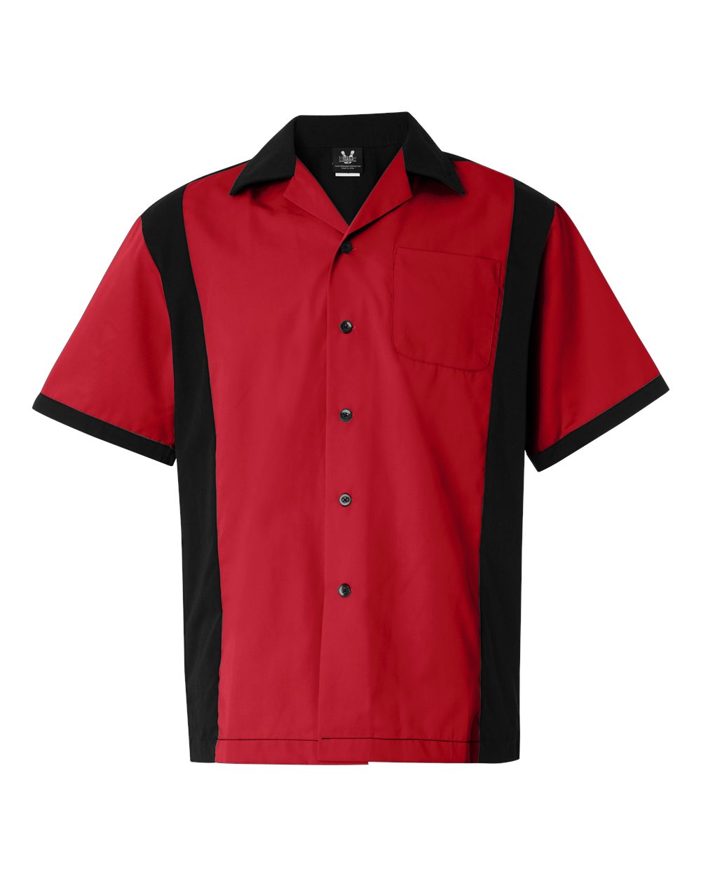 Hilton HP2243 Bowling Shirt Red Custom Text or Design