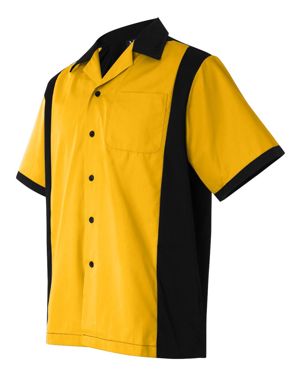 Hilton HP2243 Bowling Shirt Yellow Custom Text or Design