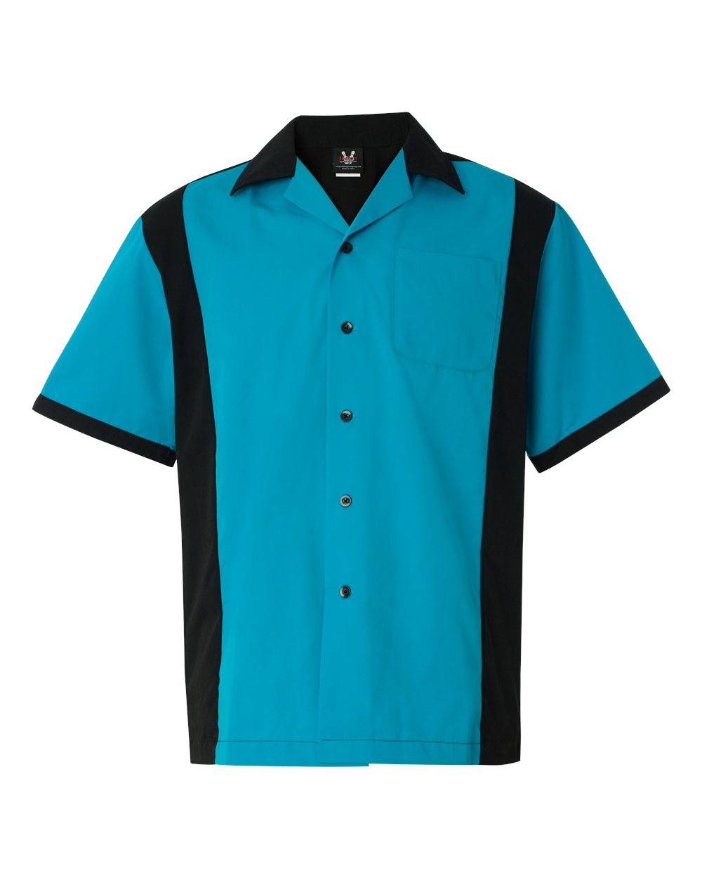 Hilton HP2243 Bowling Shirt Turquoise Custom Text or Design